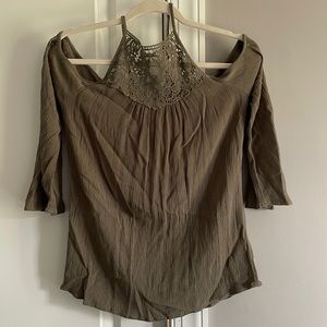 Hunter Green Blouse